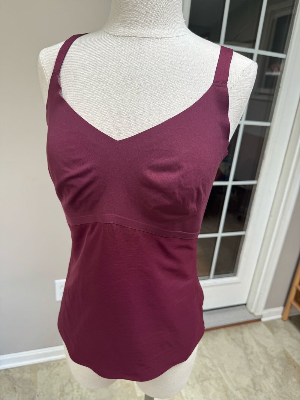 Honeylove Sculpting Cami Tank - Deep Wine